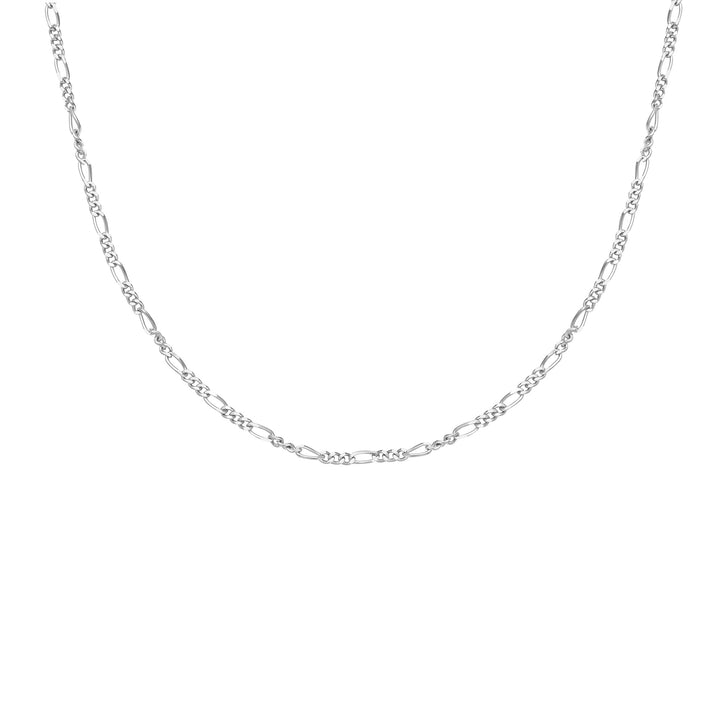 Silver Filia Curb Chain Necklace | The Jewellery Boutique