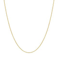 Gold Box Chain Necklace