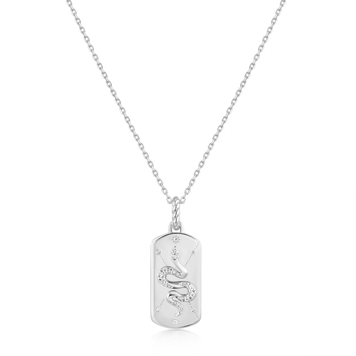 Ania Haie Silver Serpent Necklace