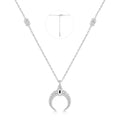 Ania Haie Silver Reversible Horn Necklace