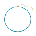 Ania Haie Gold Lab-Created Turquoise Beaded Necklace