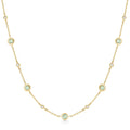 Ania Haie Gold Mint Green Station Necklace