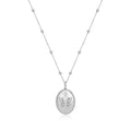 Ania Haie Silver Butterfly Locket Necklace