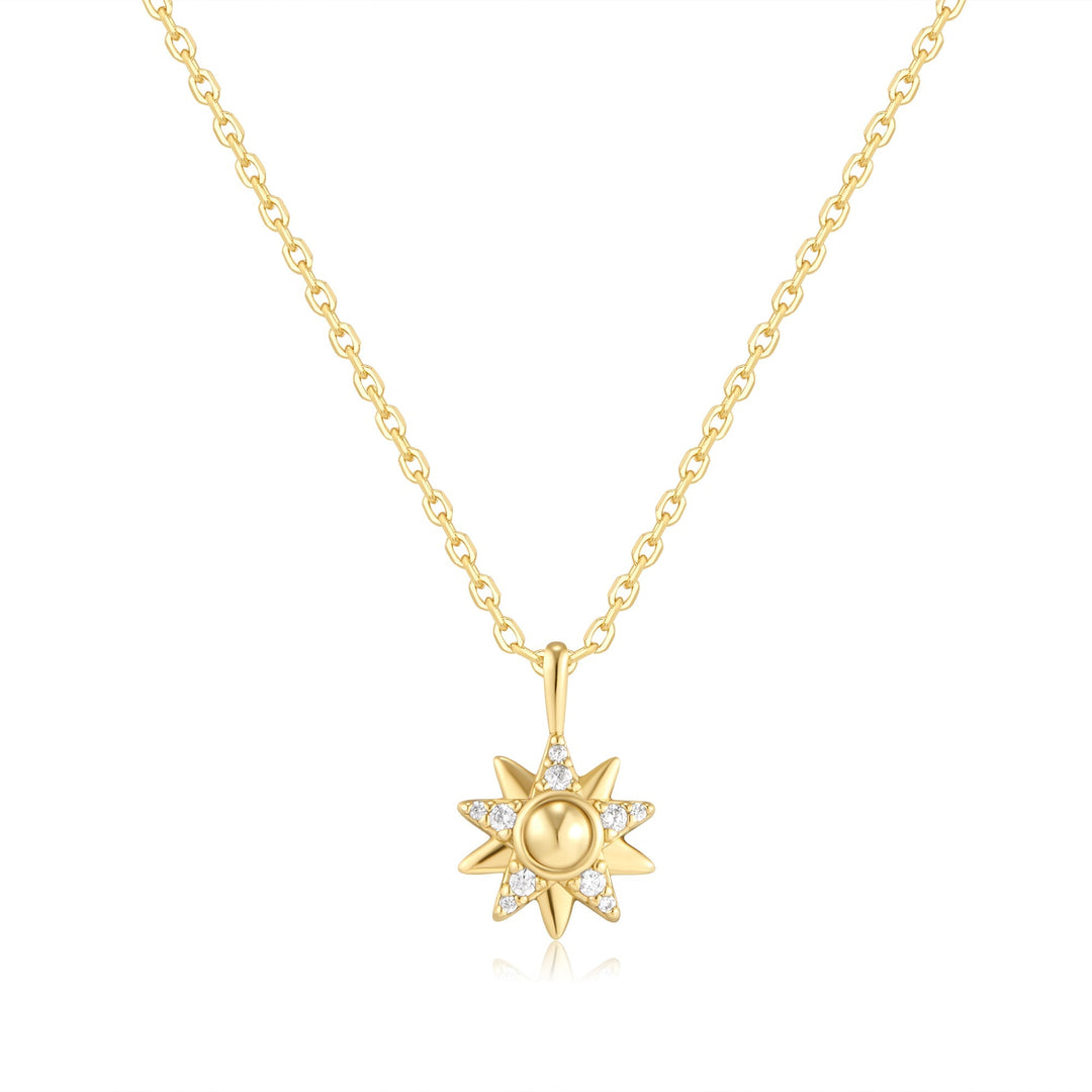 Ania Haie Gold Sunburst Necklace | The Jewellery Boutique Australia