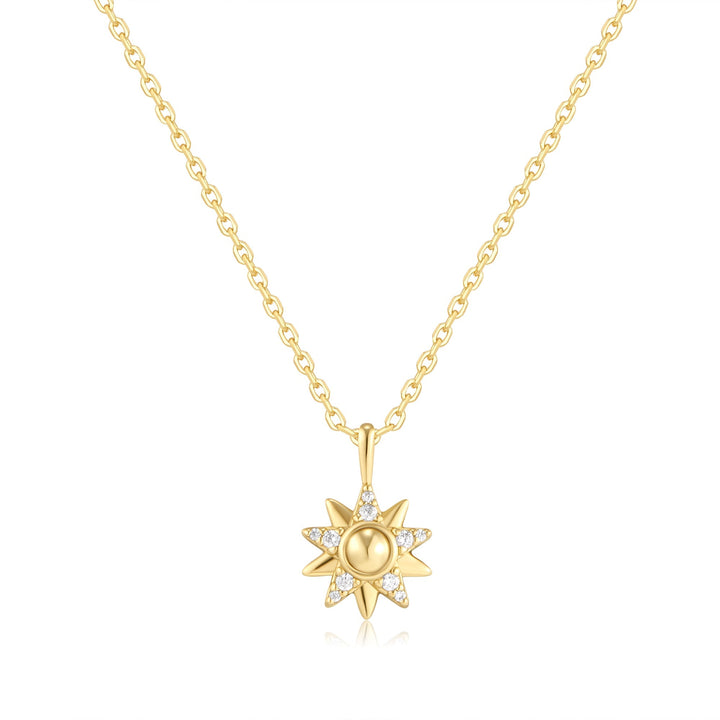 Ania Haie Gold Sunburst Necklace | The Jewellery Boutique Australia