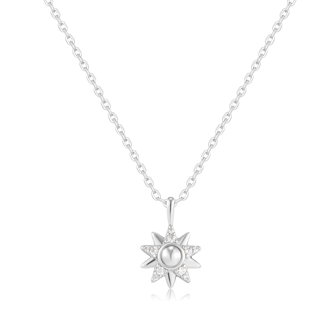 Ania Haie Silver Sunburst Necklace | The Jewellery Boutique Australia