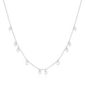 Ania Haie Silver Droplet Station Necklace | The Jewellery Boutique Australia