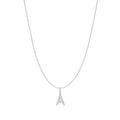 Ania Haie Silver Letter A Initial Necklace | The Jewellery Boutique Australia