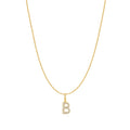 Ania Haie Gold Letter B Initial Necklace | The Jewellery Boutique Australia