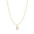 Ania Haie Gold Letter D Initial Necklace | The Jewellery Boutique Australia