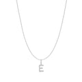 Ania Haie Silver Letter E Initial Necklace | The Jewellery Boutique Australia