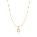 Ania Haie Gold Letter G Initial Necklace | The Jewellery Boutique Australia