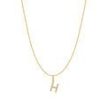 Ania Haie Gold Letter H Initial Necklace | The Jewellery Boutique Australia