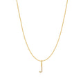 Ania Haie Gold Letter J Initial Necklace | The Jewellery Boutique Australia