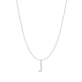 Ania Haie Silver Letter J Initial Necklace | The Jewellery Boutique Australia
