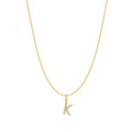 Ania Haie Gold Letter K Initial Necklace | The Jewellery Boutique Australia