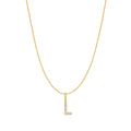 Ania Haie Gold Letter L Initial Necklace | The Jewellery Boutique Australia