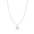 Ania Haie Silver Letter M Initial Necklace | The Jewellery Boutique Australia