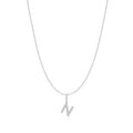Ania Haie Silver Letter N Initial Necklace | The Jewellery Boutique Australia
