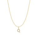 Ania Haie Gold Letter Q Initial Necklace | The Jewellery Boutique Australia