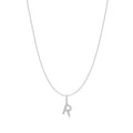 Ania Haie Silver Letter R Initial Necklace | The Jewellery Boutique Australia