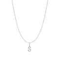 Ania Haie Silver Letter S Initial Necklace | The Jewellery Boutique Australia