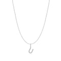 Ania Haie Silver Letter U Initial Necklace | The Jewellery Boutique Australia