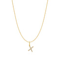 Ania Haie Gold Letter X Initial Necklace | The Jewellery Boutique Australia