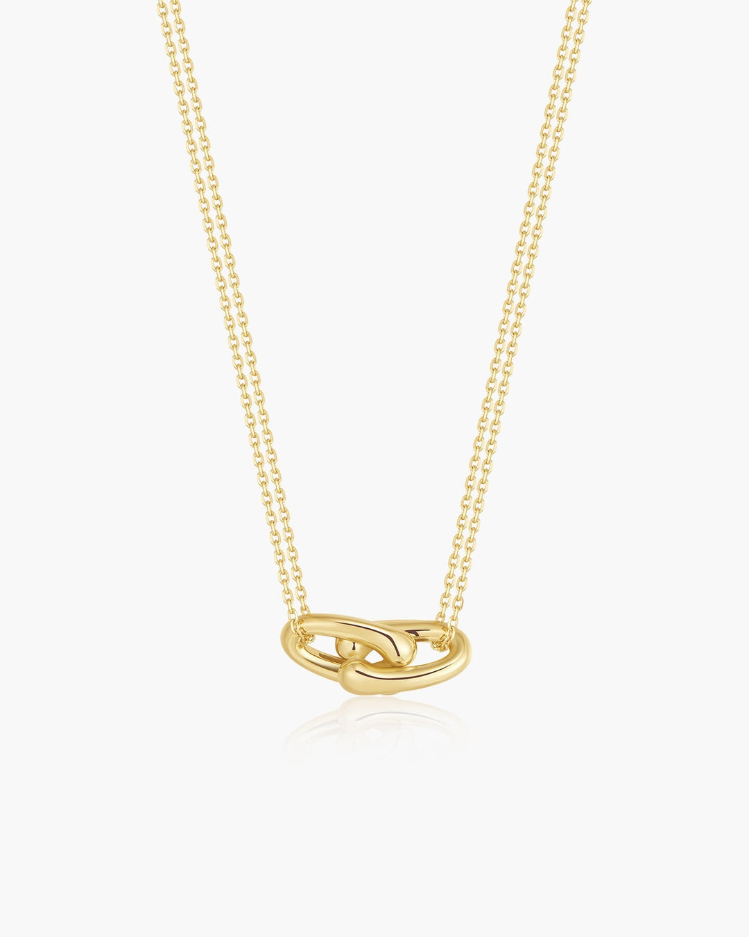 Gold Interlocked Necklace
