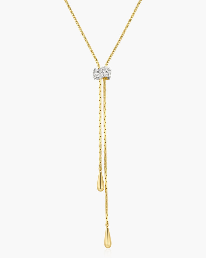 Ania Haie Gold Teardrop Slider Necklace N079-05G
