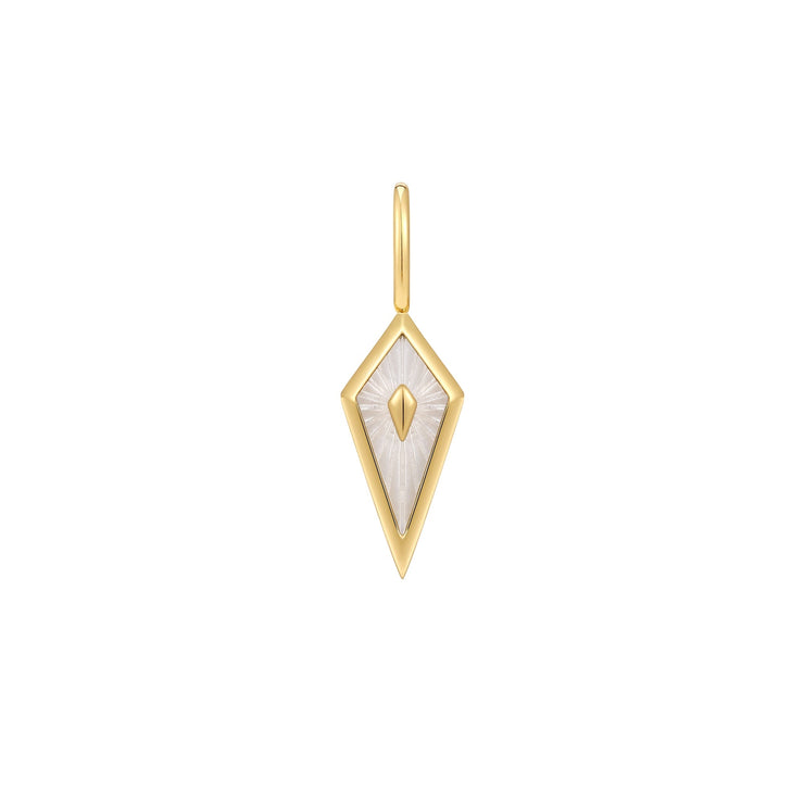 Ania Haie Gold Mother of Pearl Kite Charm