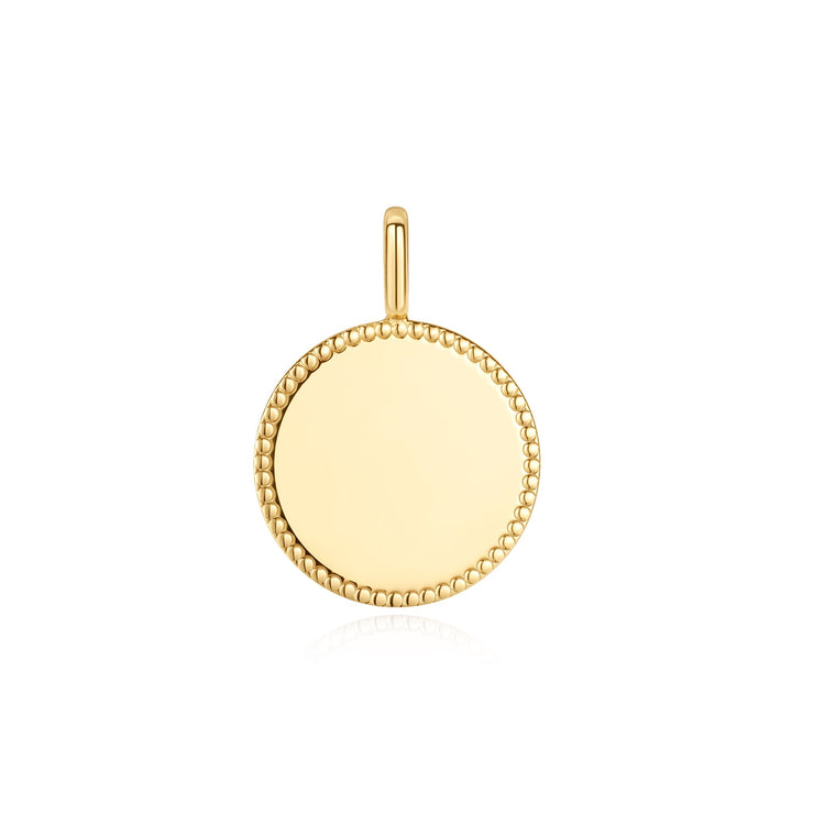 Ania Haie Gold Disc Charm