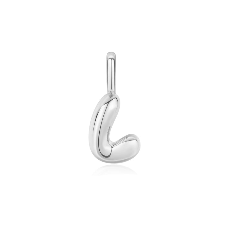 Ania Haie Silver L Letter Charm