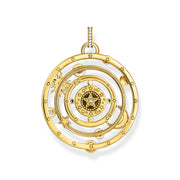 THOMAS SABO Cosmic Gold Pendant with Colourful Stones