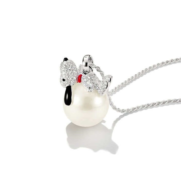 Snoopy Pendant on Snowball PEANUTS |The Jewellery Boutique Australia