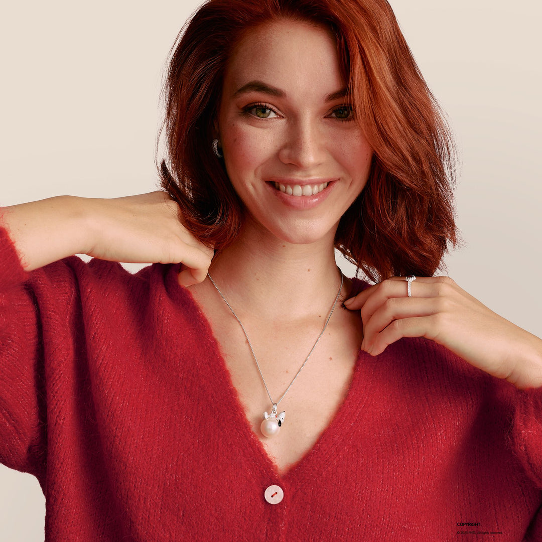 Snoopy Pendant on Snowball PEANUTS |The Jewellery Boutique Australia