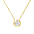 0.10ct Diamond Pendant in 9K Yellow Gold