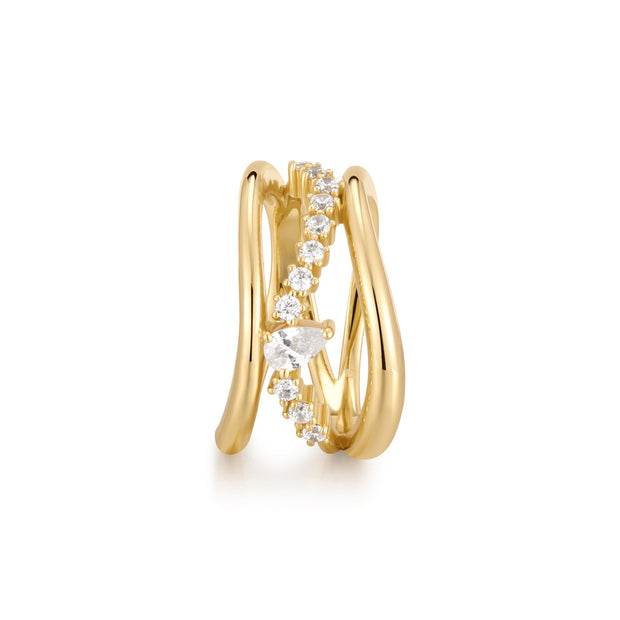 Gold Sparkle Ring | The Jewellery Boutique Australia