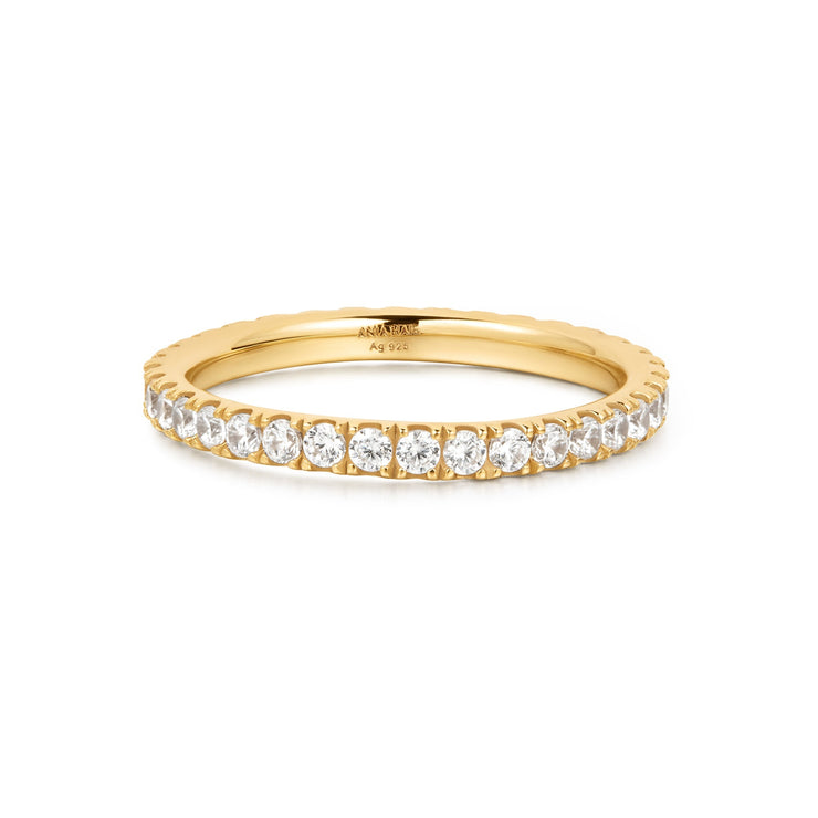 Ania Haie Gold Pave Ring | The Jewellery Boutique Australia