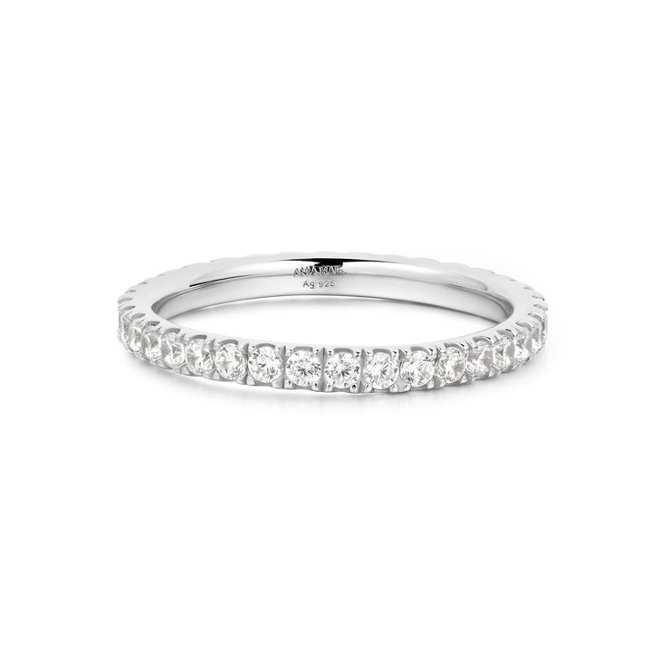 Ania Haie Silver Pave Ring | The Jewellery Boutique Australia