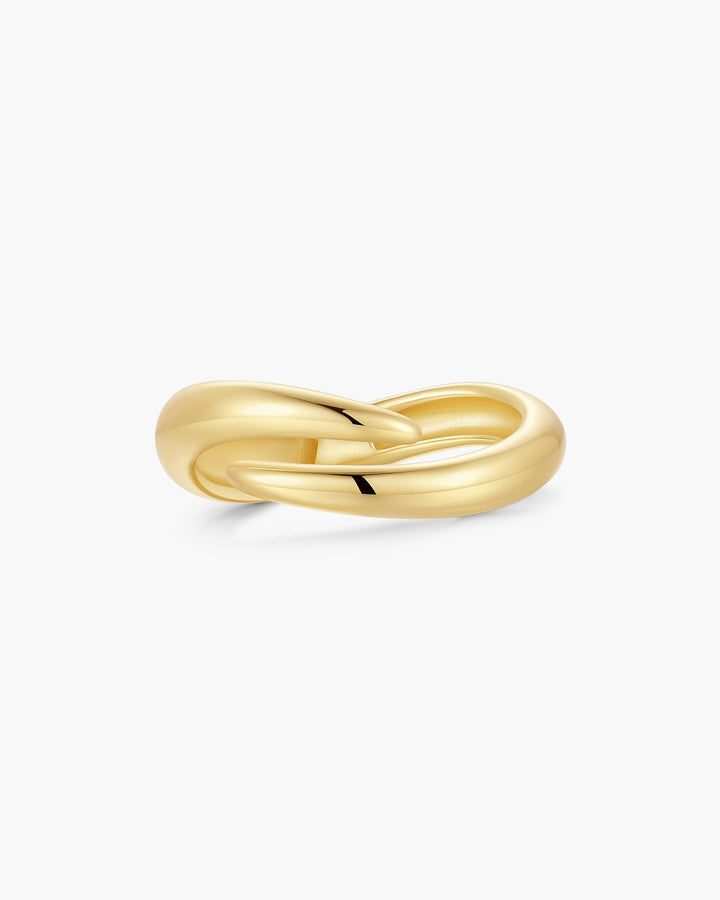 Ania Haie Gold Spiral Adjustable Ring R079-02G