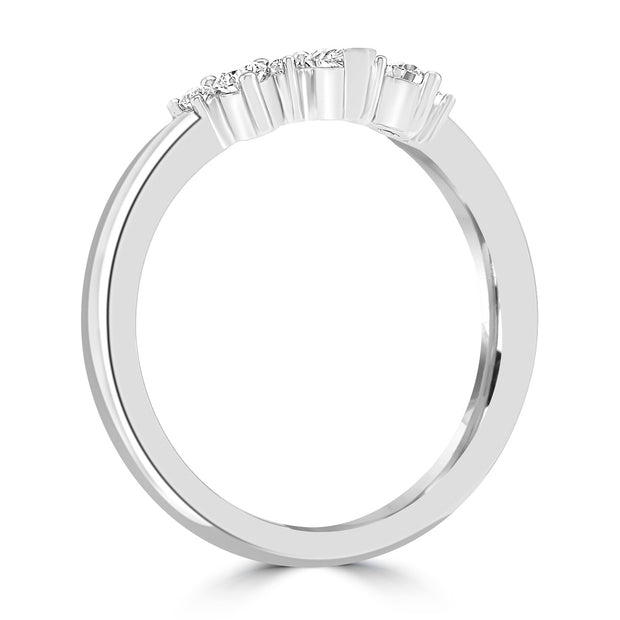 0.23ct HI I1 Diamond Ring in 9K White Gold