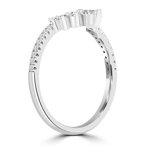 0.30ct HI I1 Diamond Ring in 9K White Gold