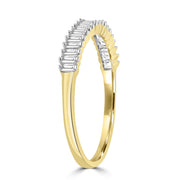 0.35ct HI I1 Diamond Ring in 9K Yellow Gold