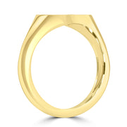 0.01ct HI I1 Diamond Ring in 9K Yellow Gold
