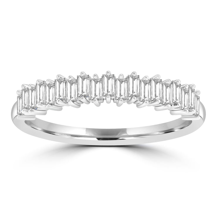 0.33ct HI I1 Diamond Ring in 9K White Gold