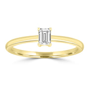 0.25ct HI I1 Diamond Ring in 9K Yellow Gold