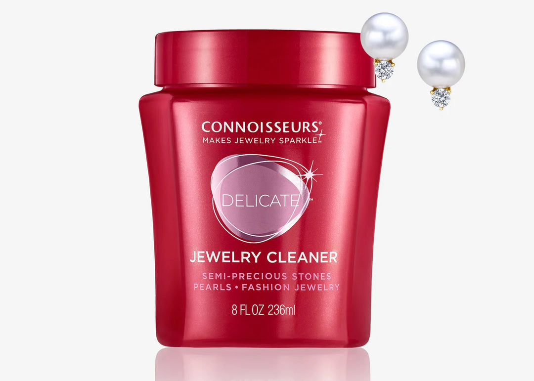 Connoisseurs Delicate Jewellery Cleaner | 250ml. Dip Tray + Brush