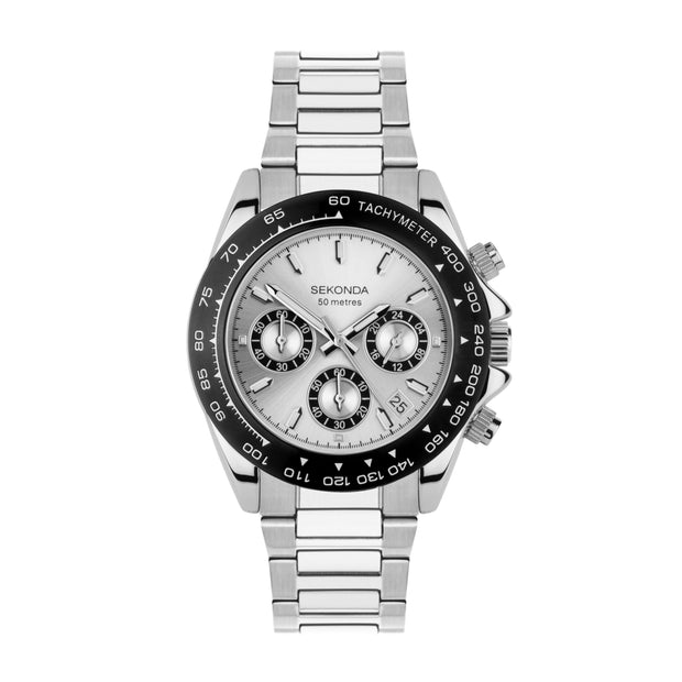Sekonda Circuit Silver Watch - SK30201