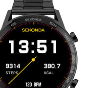 Sekonda Smart Active+ LCD Black Watch - SK30226